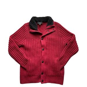 Express Men's Red Sweater